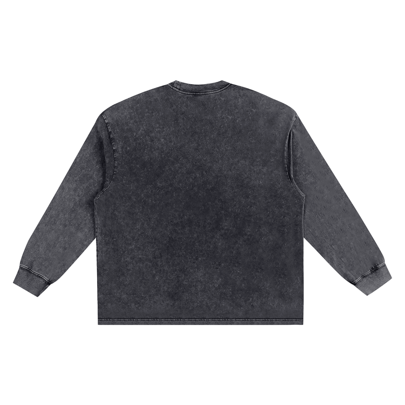 Snow Washed Oversize Long Sleeve Tee