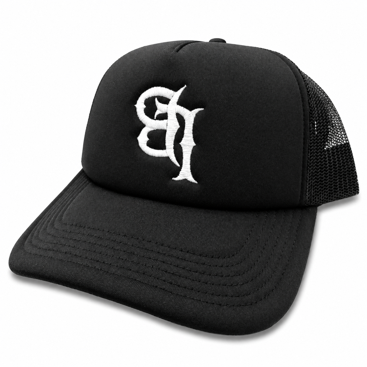 The Classic - Embroidered Mesh Trucker